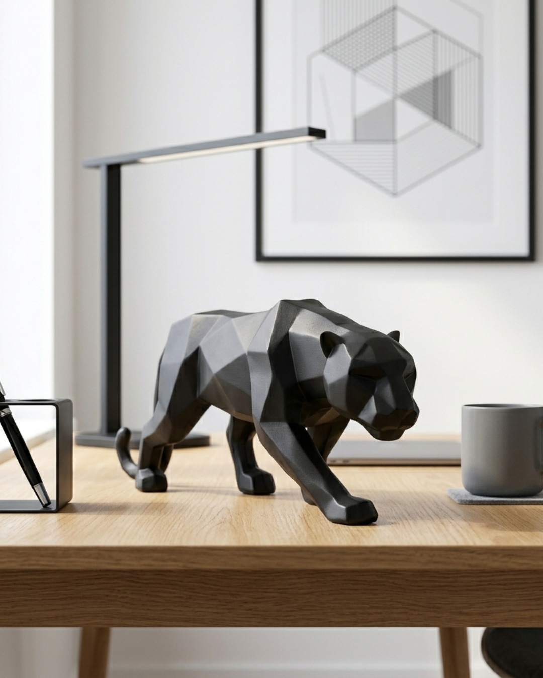 Black Panther Showpiece | Luxury Home Decor Statue