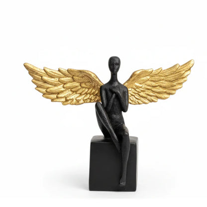 Angel Wing Statue for Home & Office | Freedom, Hope & Elegant Decor