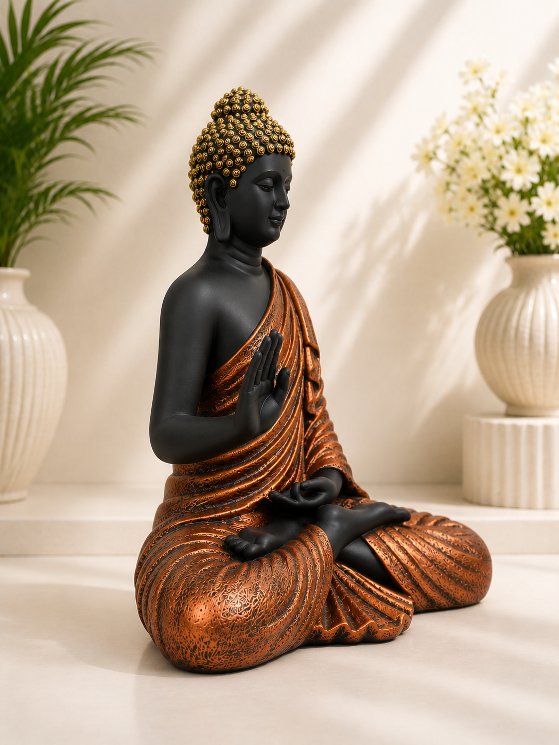 Blessing Hand Buddha Showpiece