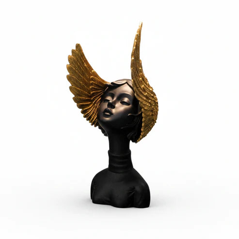 Winged Lady Statue for Home & Office | Grace, Freedom & Elegance Decor