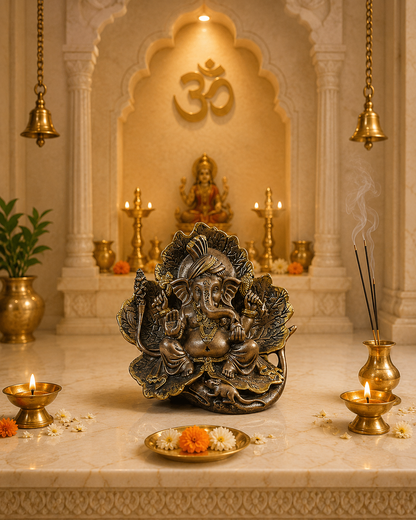 Ganesha Statue for Pooja Room