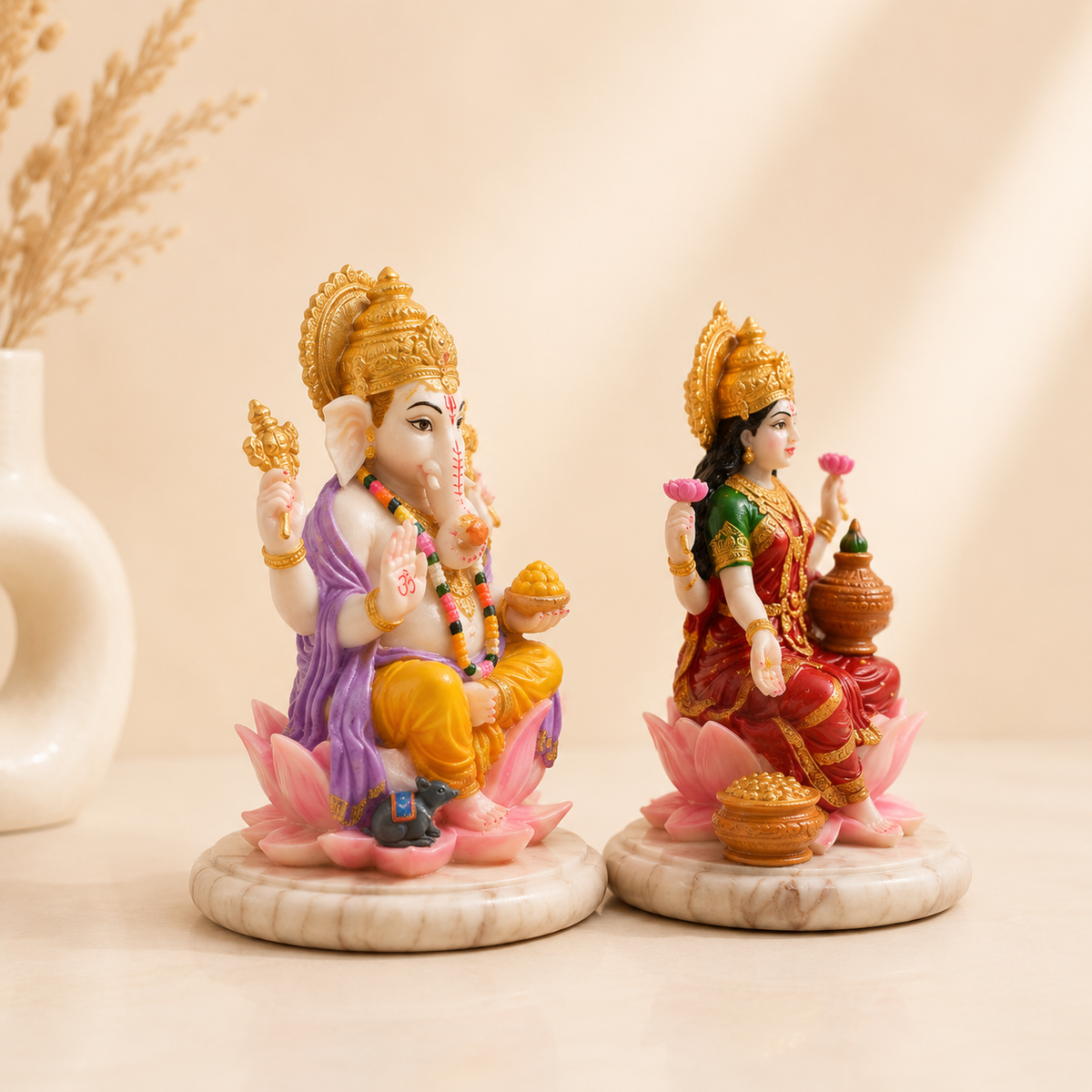 Decorative Lakshmi Ganesh Idol