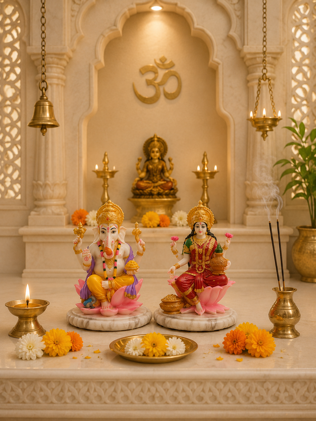 Lakshmi Ganesh idol
