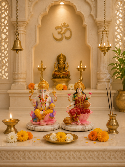 Lakshmi Ganesh idol