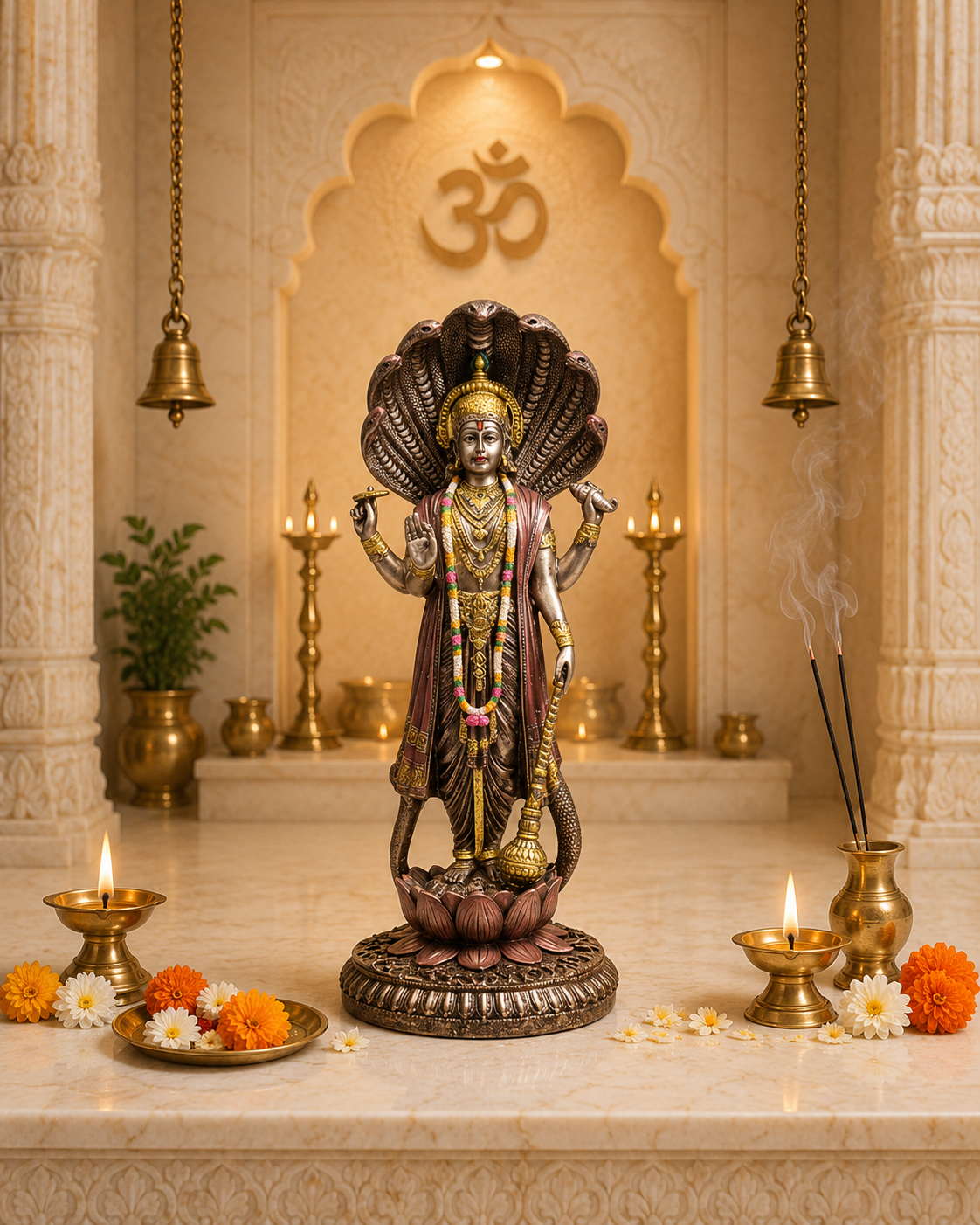Vishnu Murti for Pooja Room