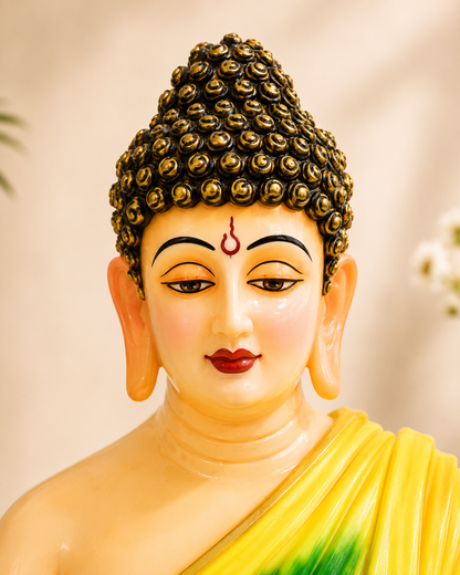 Peacock Harmony Buddha Showpiece