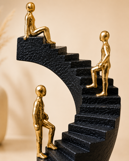 Success Staircase Figurine Statue