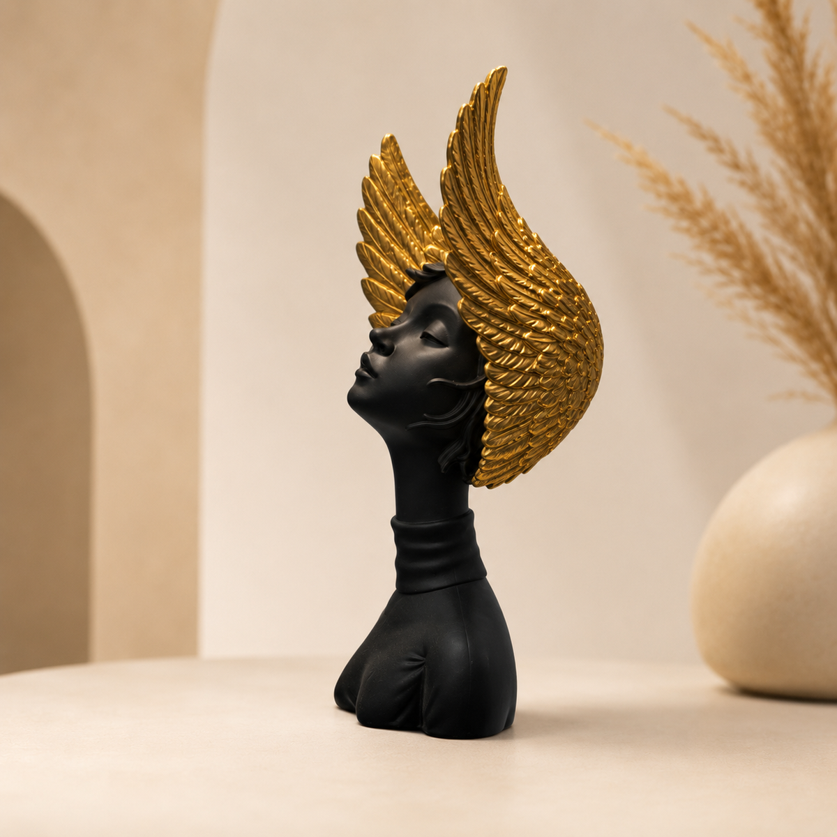 Winged Lady Statue for Home & Office