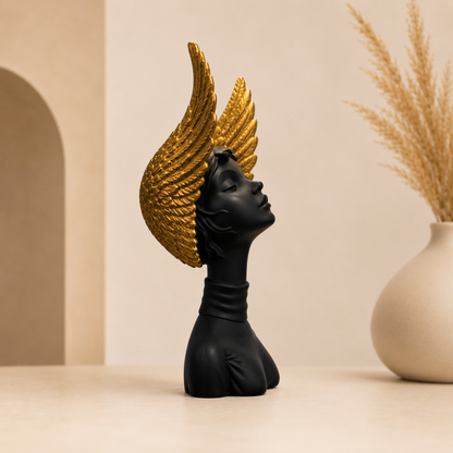 Winged Lady Statue for Home & Office