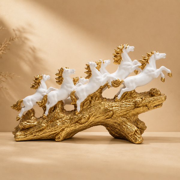 Vastu Seven Horses Statue for Office